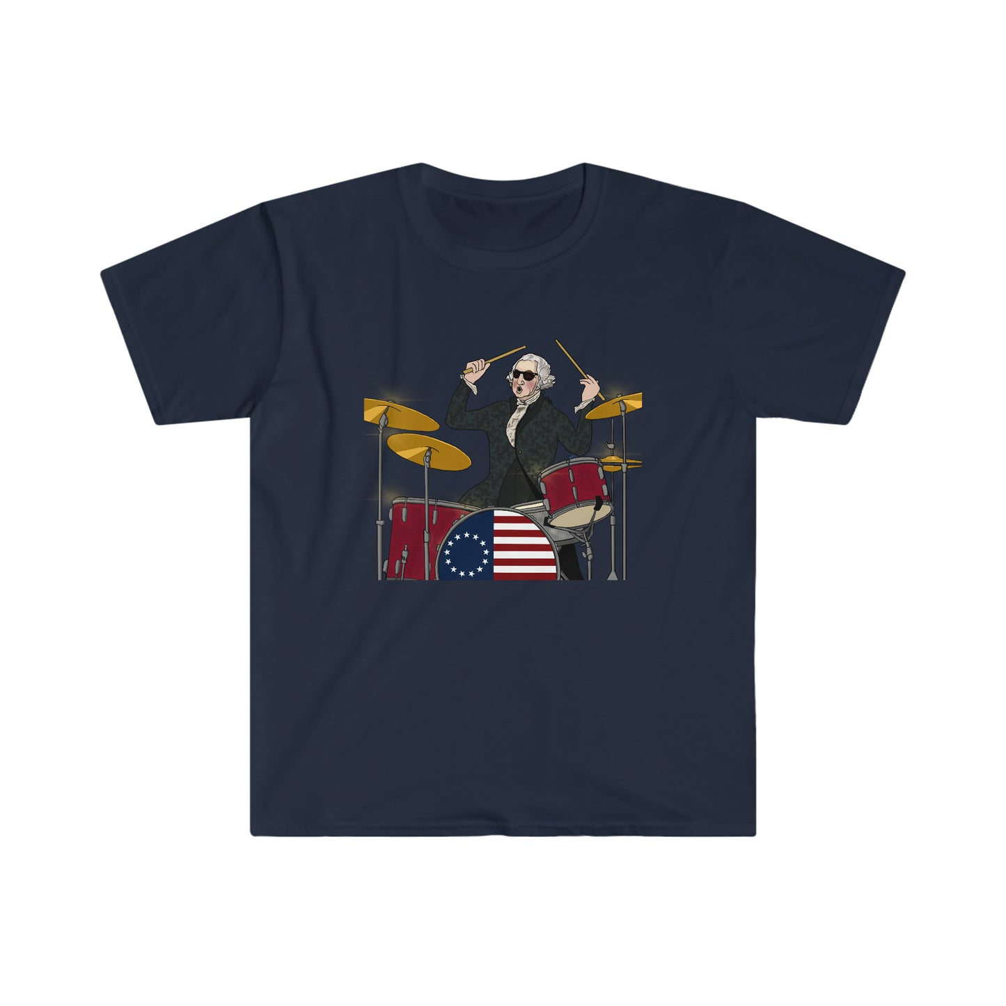 George Washington on Drums