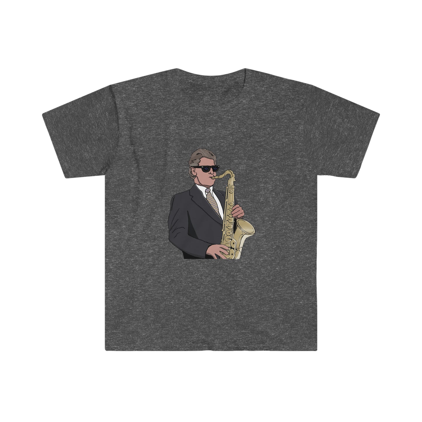 Bill Clinton on Saxophone