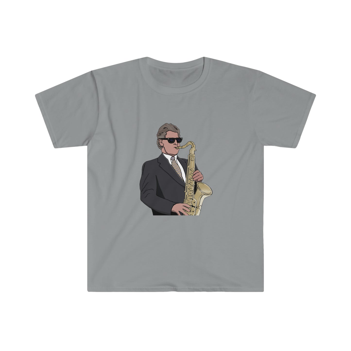 Bill Clinton on Saxophone