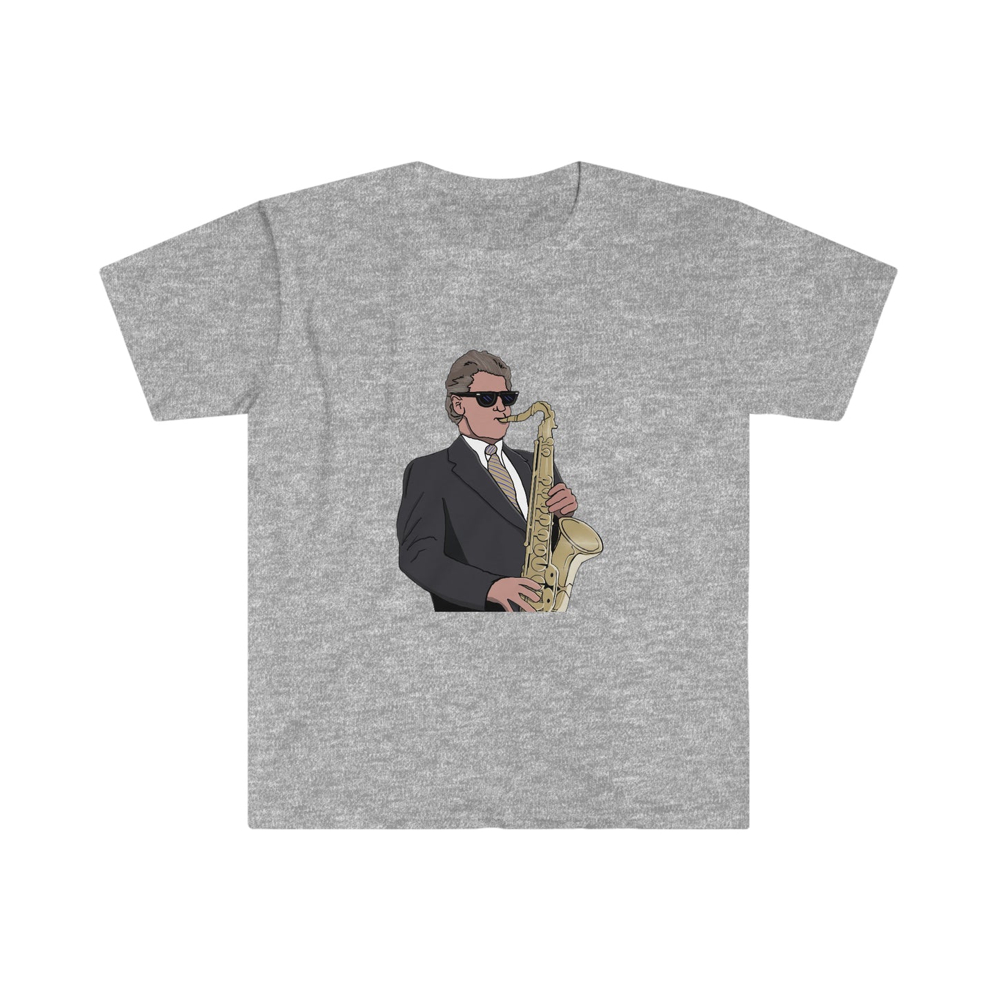 Bill Clinton on Saxophone